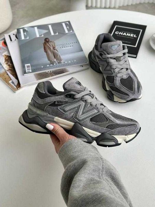 Кроссовки Женские New Balance 9060 DARK GREY/Кросівки Жіночі НьюБеланс