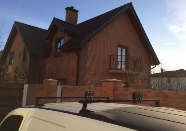 Автобагажник AS 42 H 37 на крышу FIAT Doblo в штатные места