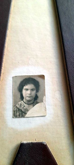 Портретне фото "Дівчинка", київського фотоательє, 1960