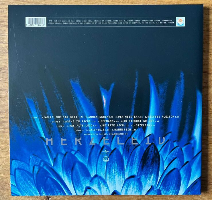 Rammstein – Herzeleid LP