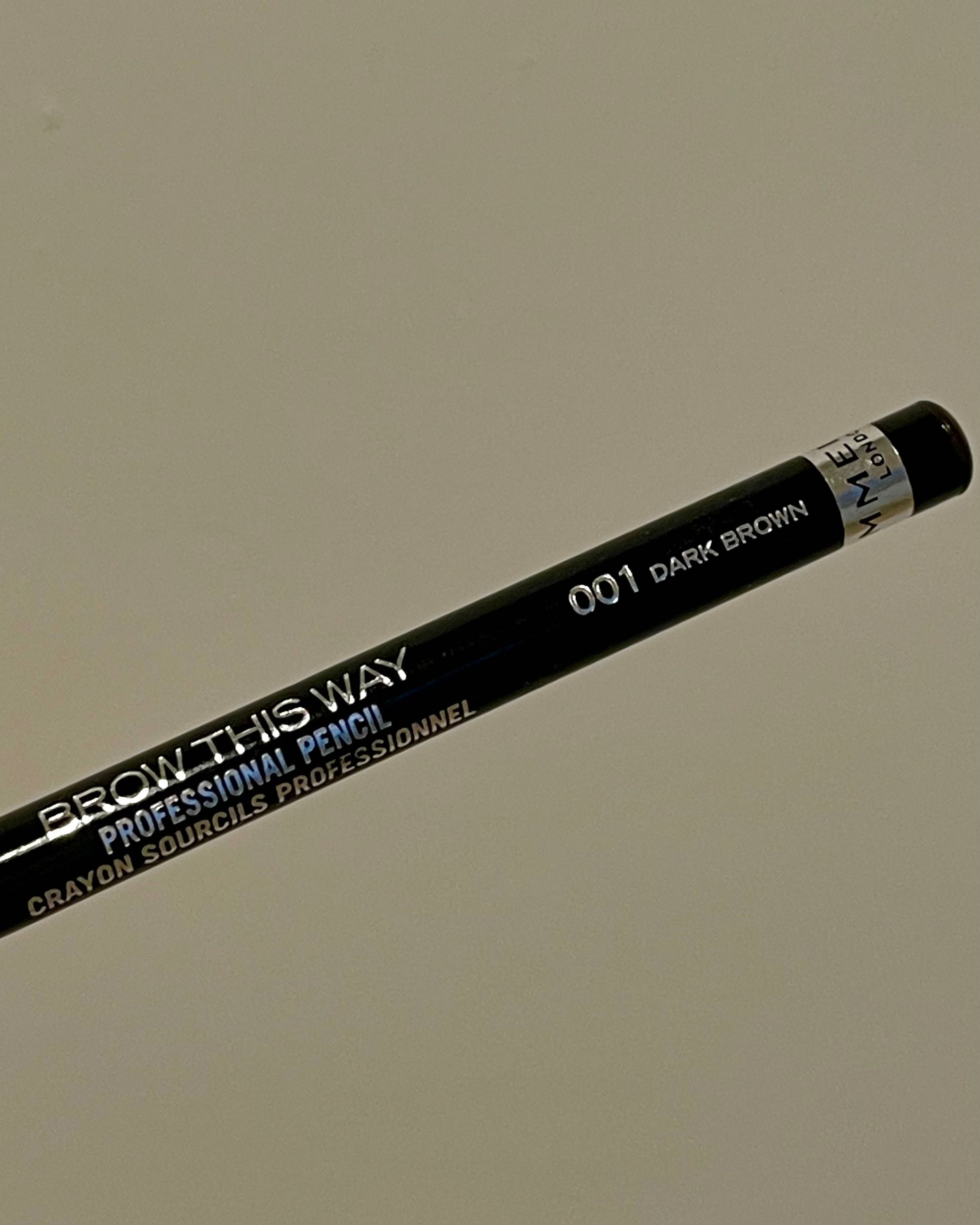 kredka do brwi Rimmel / kosmetyki / makijaż / DARK BROWN 001