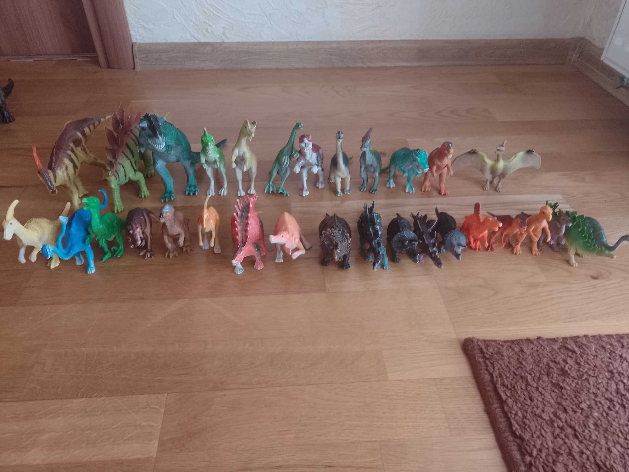 Dinozaury figurki MEGA kolekcja 36 sztuk!