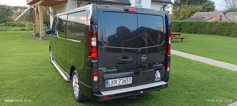 OPEL VIVARO 1.6 CDTI 140 KM 2016r. 5 Osobowy przebieg 222747