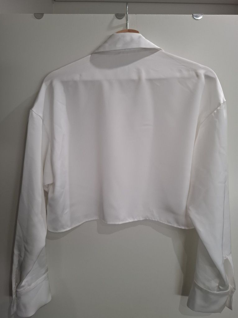 Camisa crop Bershka