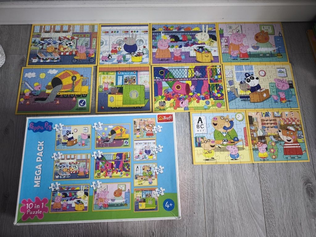 Puzzle peppa 10w1 4+
