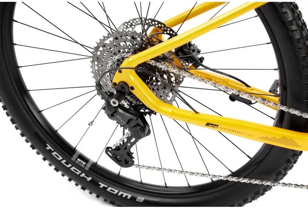 Rower elektryczny Romet E-Monsun 1.0 20 Ah / 725 Wh żółty Shimano EP8