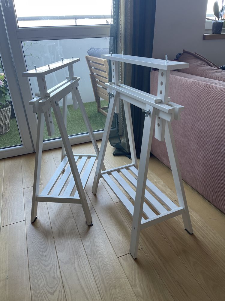 2 Białe kozły MITTBACK Ikea