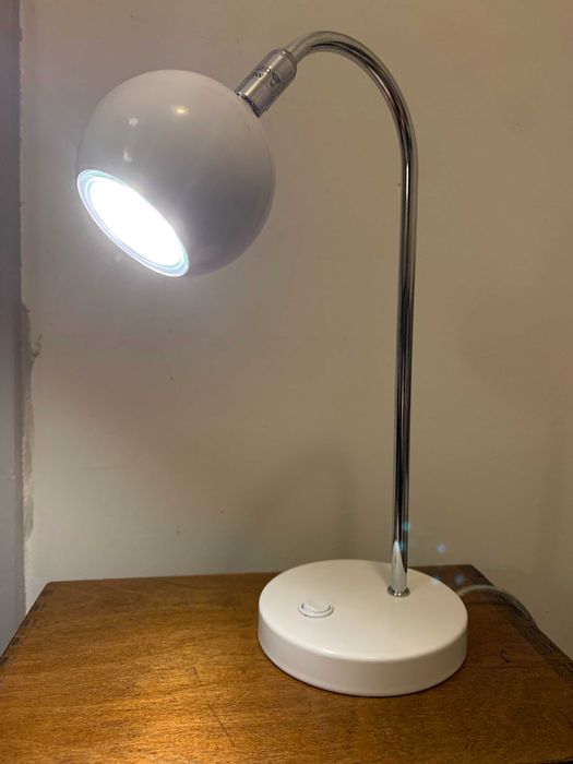 Candeeiro Branco esfera