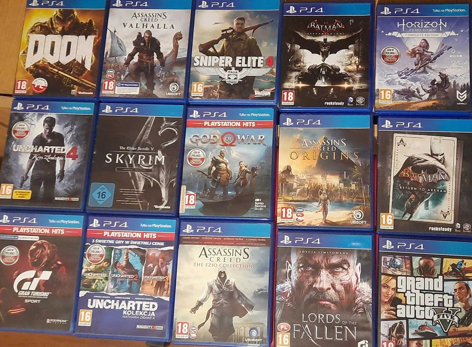 Gry ps 4 pudełkowa wersja