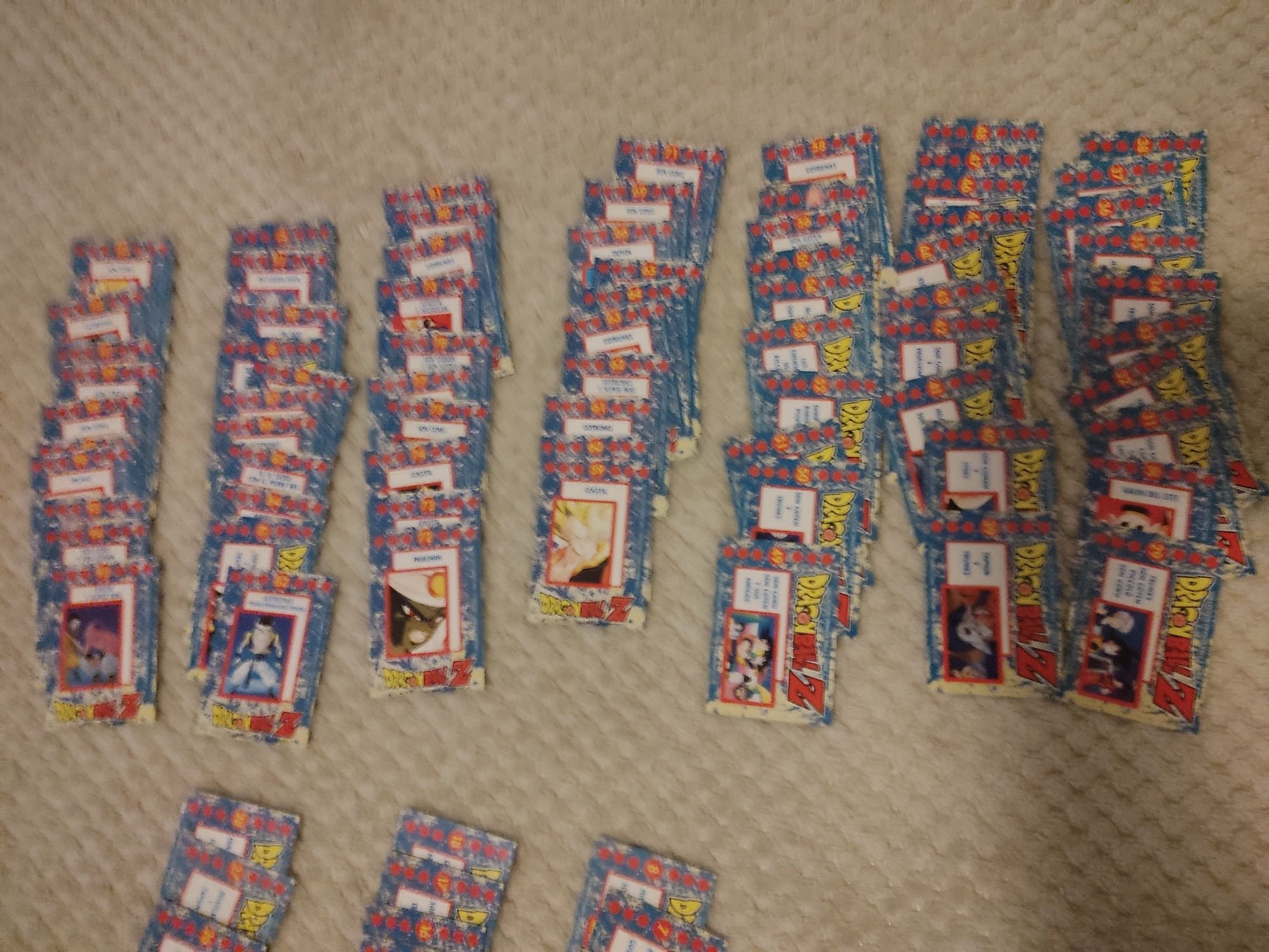 Lotes de cartas Dragon Ball z serie 2