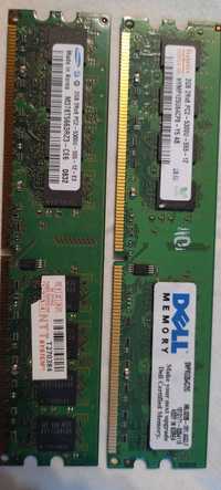 Pamięć RAM DDR2 4 GB 2*2 GB dwie różne kości