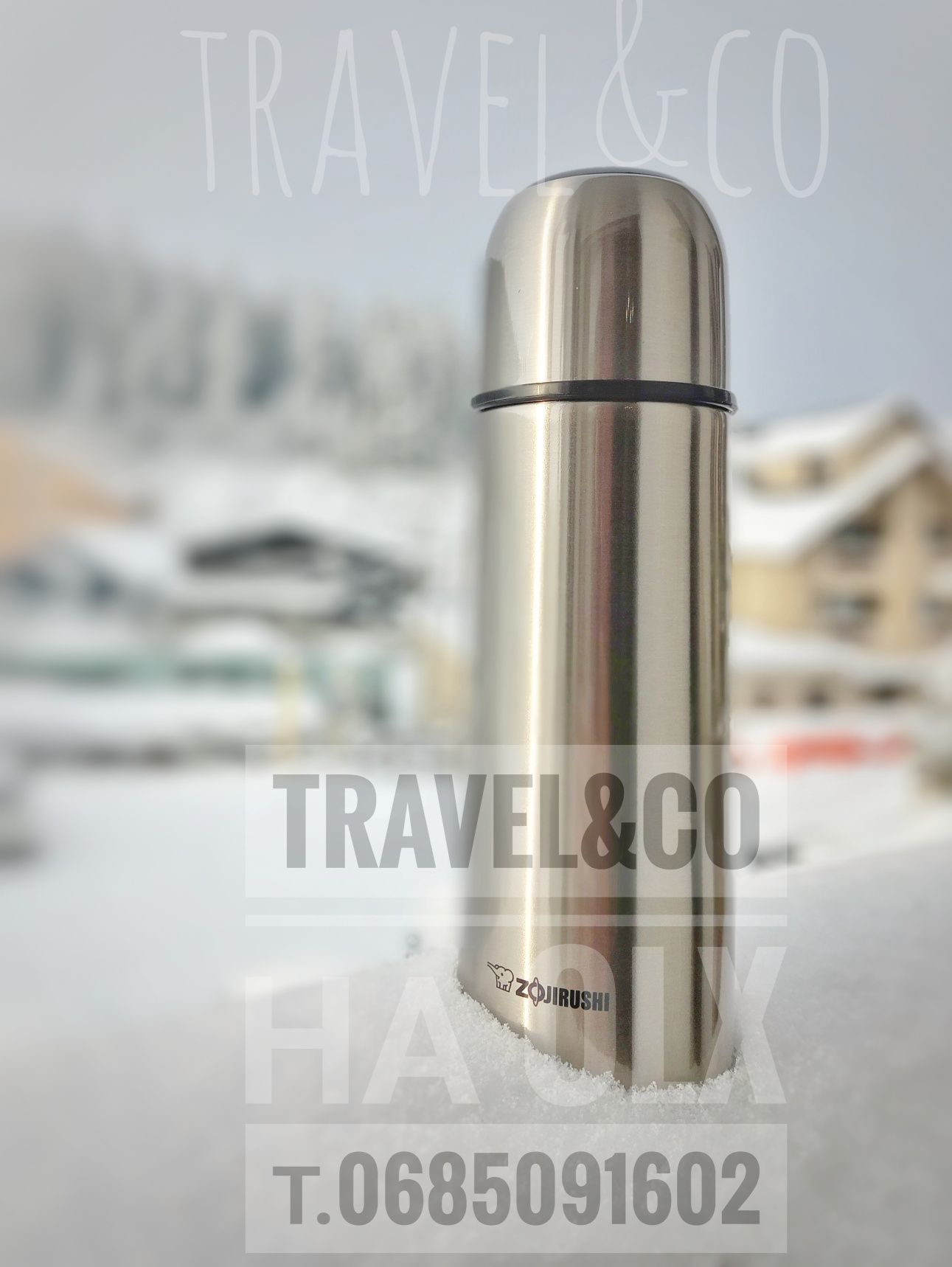 Термос ZOJIRUSHI SV-GR 0.35 / 0.5 л стальний зожируши, стенли