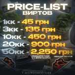 Вирты | Виртуальная валюта | Рп | КРМП | Гта | GTA вирты