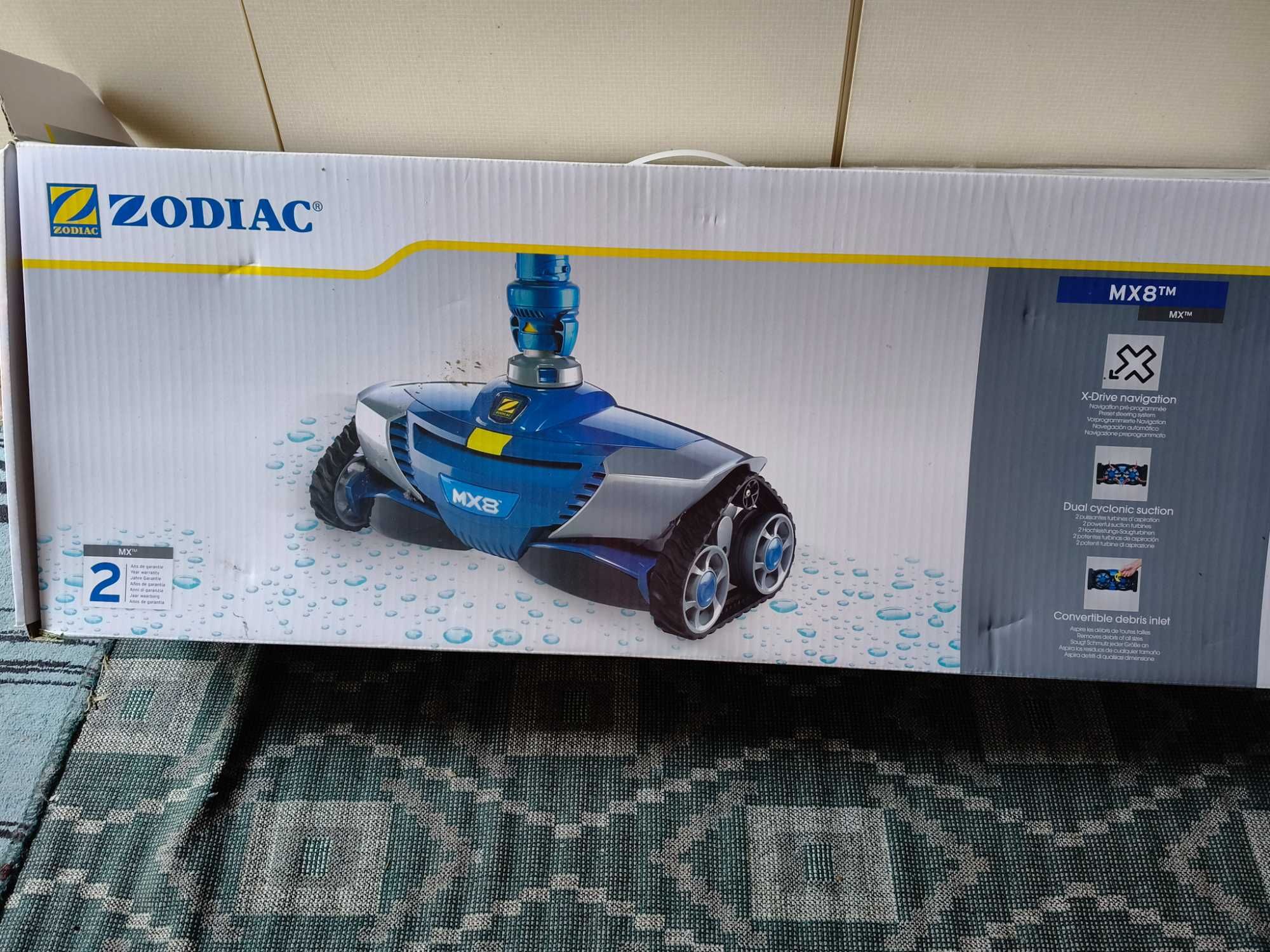Aspirador piscina zodiac mx8 como novo