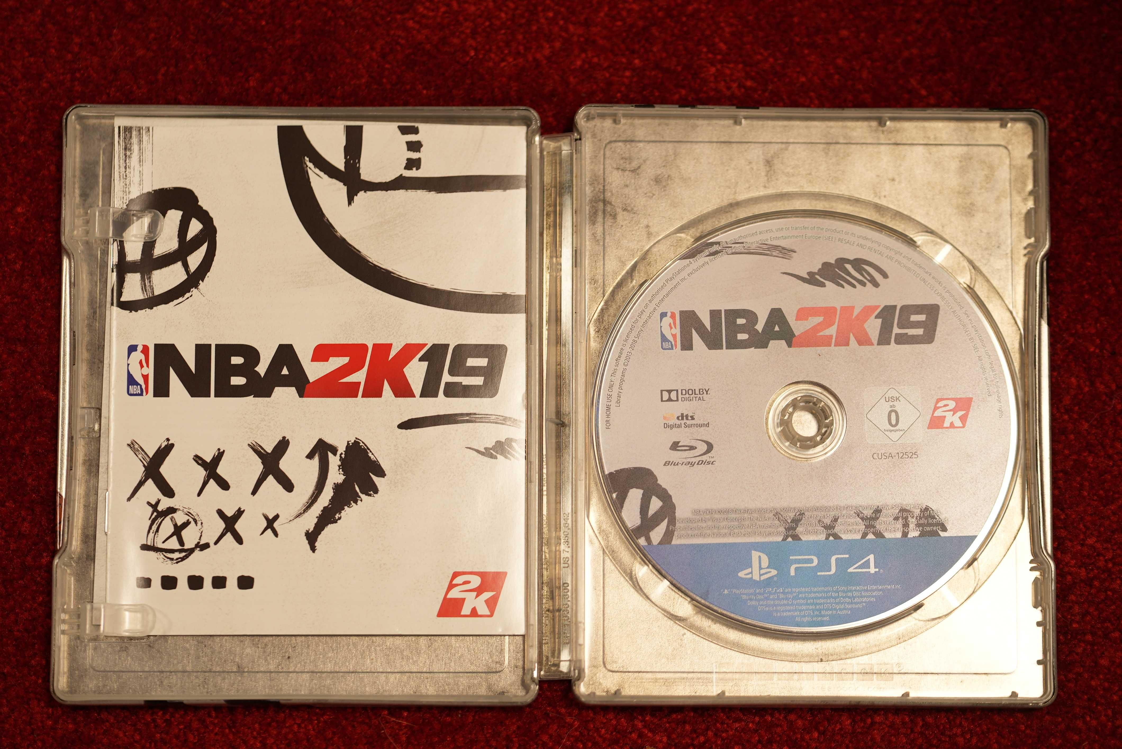 NBA 2K19 w limitowanej edycji w steelbooku na PS4 Gry PlayStation