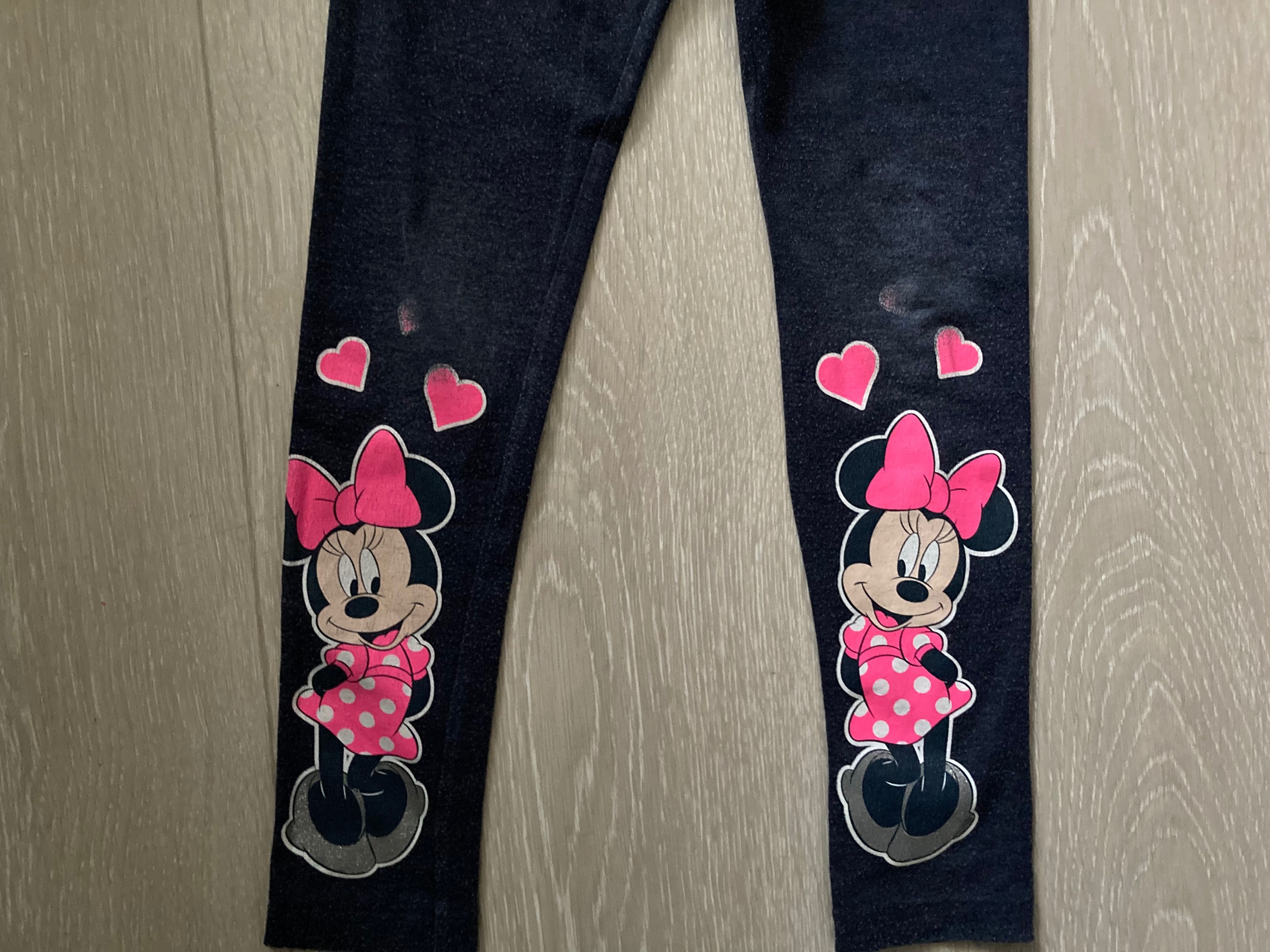 Zestaw bluzka legginsy Disney myszka minnie rozm. 122