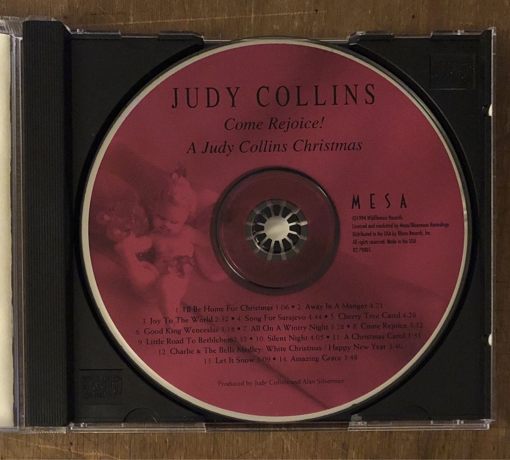 Judy Collins ‎– Come Rejoice! - A Judy Collins Christmas