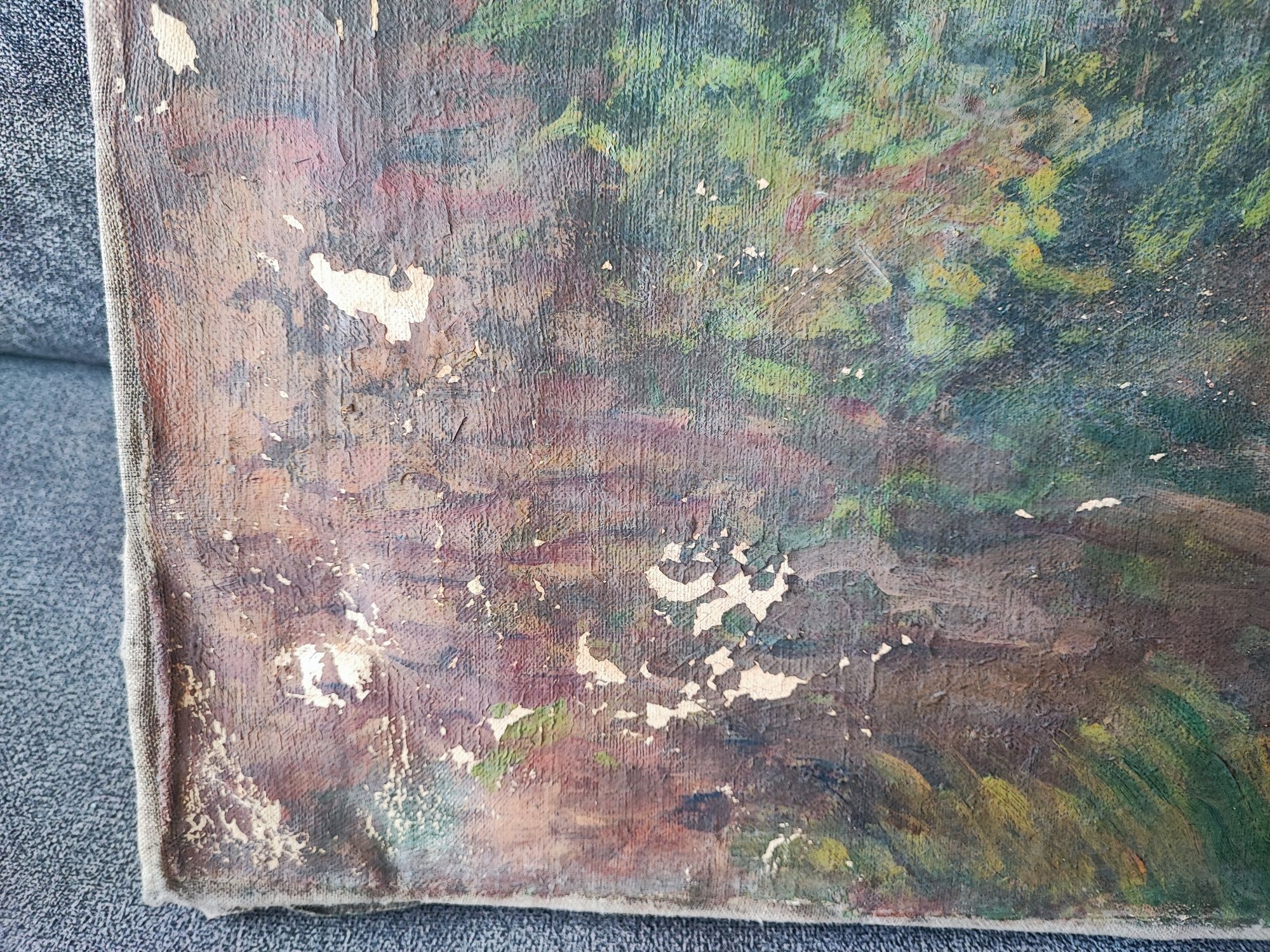 Obraz olejny Marian Czyżewski "Karwia" 1935 sygnowany