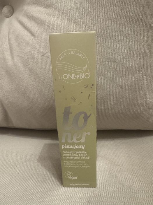 OnlyBio toner pistacjowy do włośów w odcieniu kremu pistacjowego