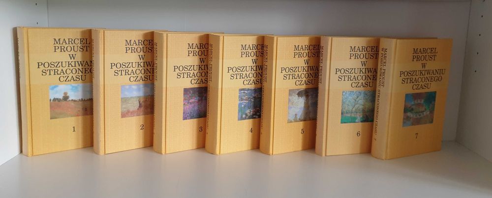 W poszukiwaniu straconego czasu tom 1-7 Marcel Proust