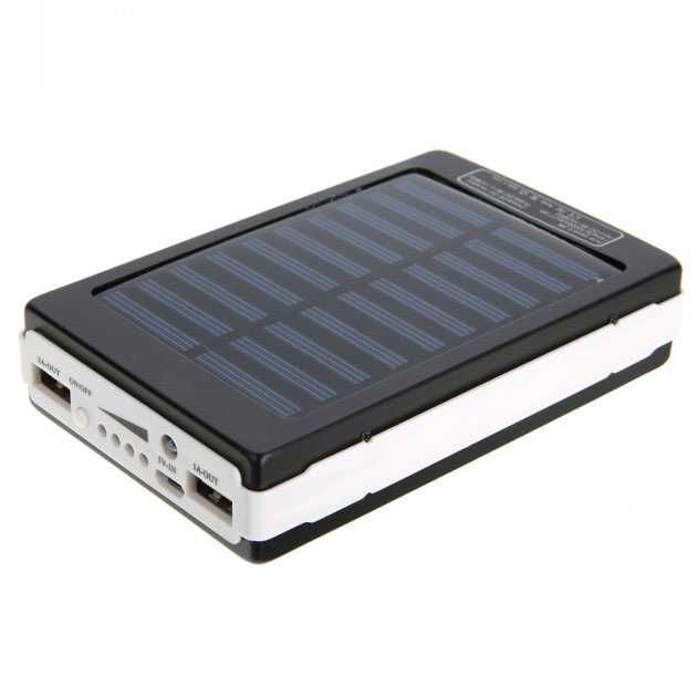 УМБ Power Bank Solar 9000 mAh мобільне зарядне з сонячною панеллю