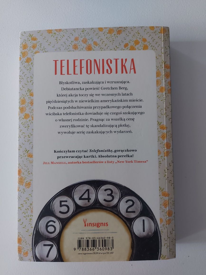 Książka Telefonistka Gretchen Berg