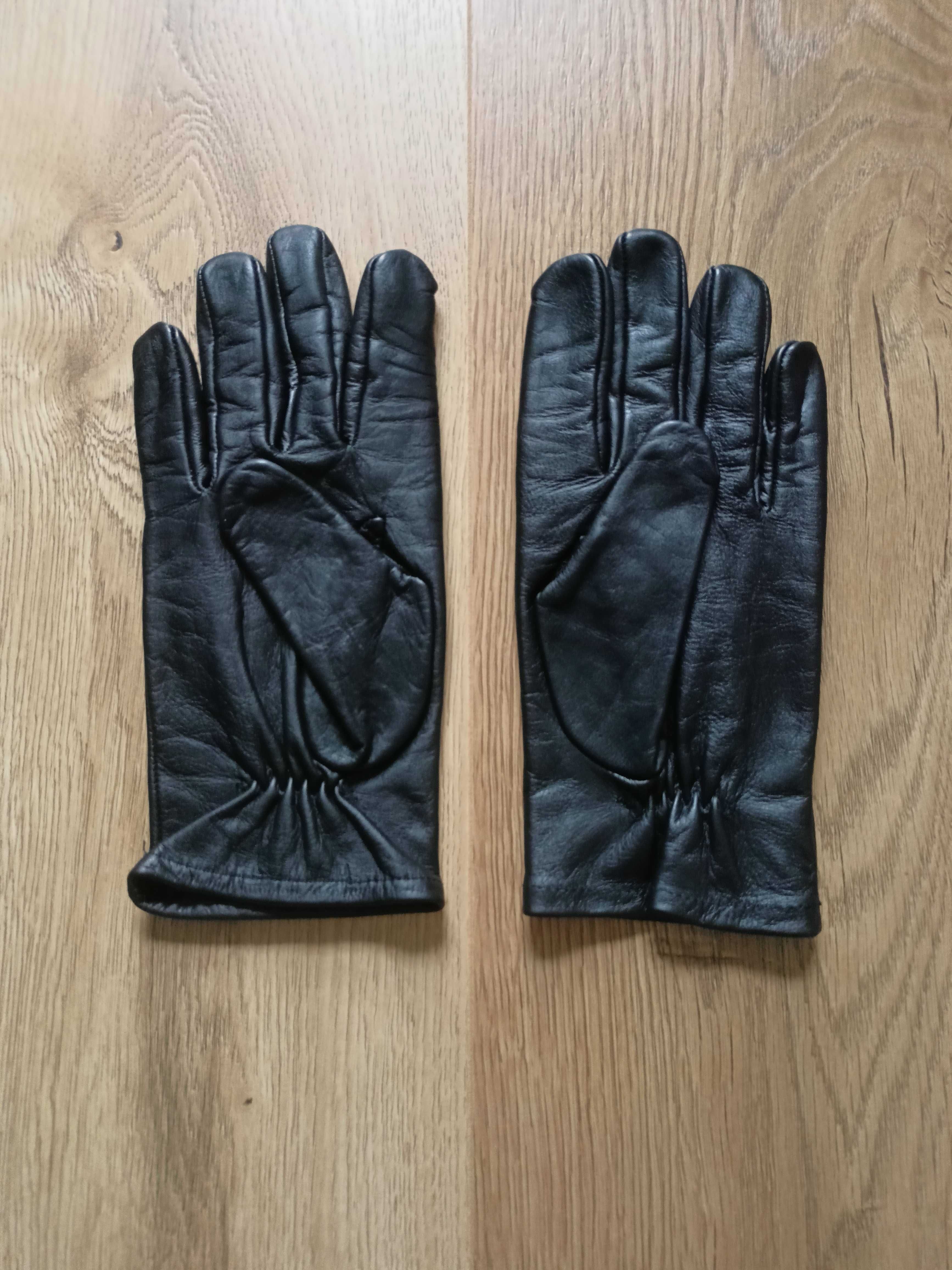 Rękawiczki skórzane letnie do munduru galowego wzór 962 rozmiar 21 (S)