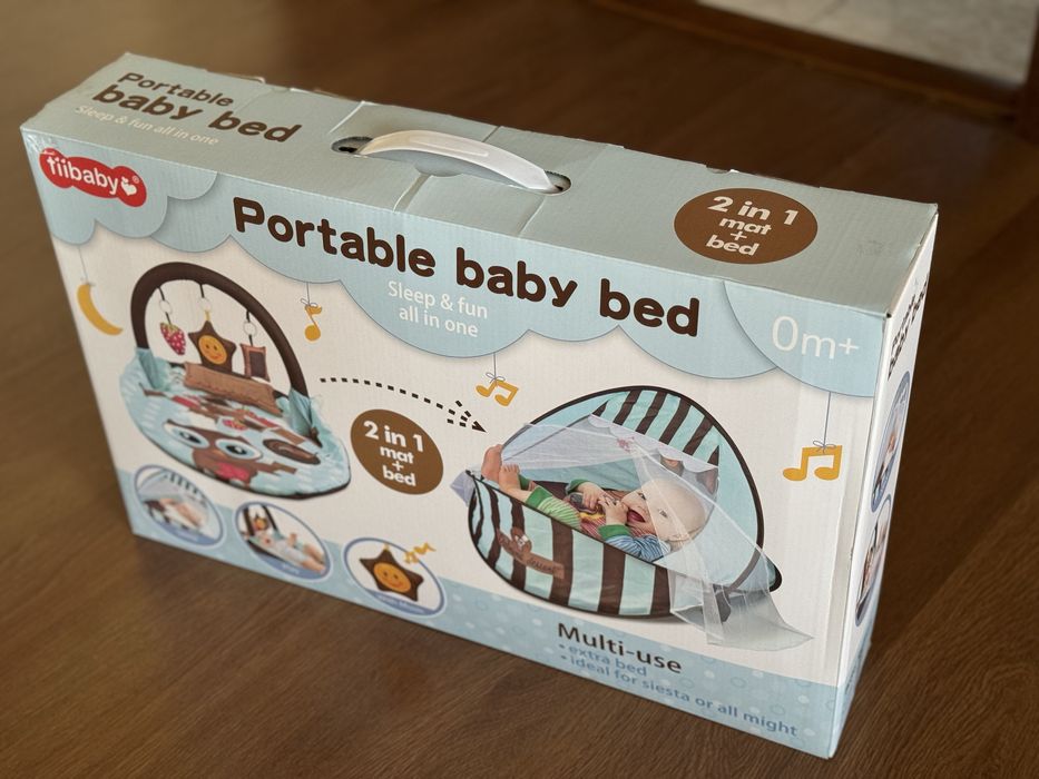 Дитячий килимок Portable Baby Bed Tubaby Різнобарвний