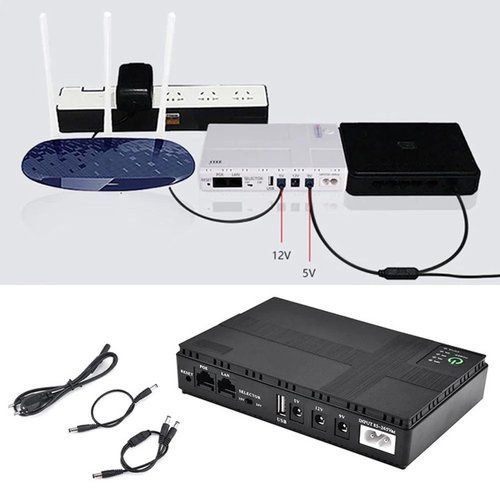 ИБП UPS-18W DC1018P для роутеров/коммутаторов/PON/POE-430, 5/9/12V, 1/