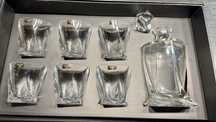 Zestaw do whisky BOHEMIA PRESTIGE QUADRO 1+6 el.