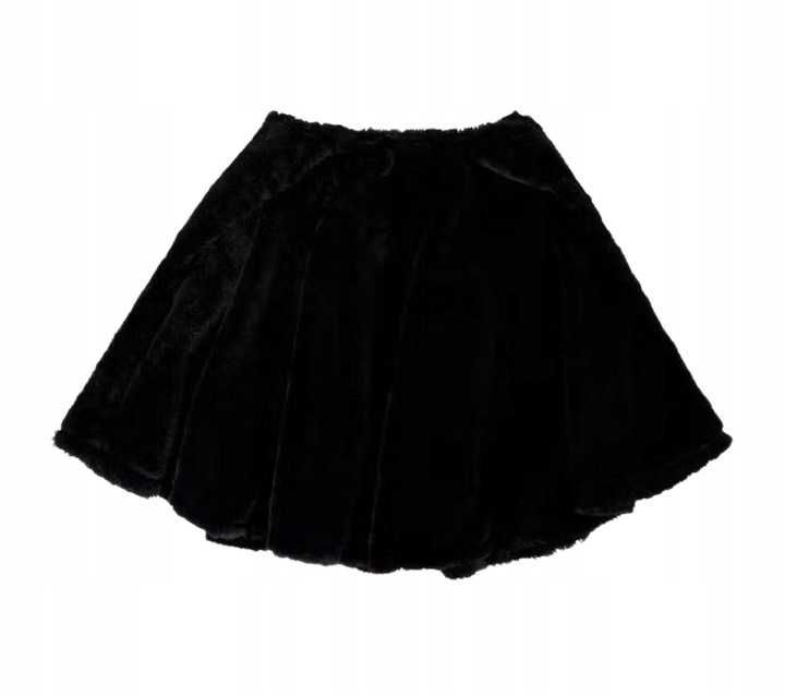 Dywanik dekoracyjny kołnierz ozdoba pod choinkę 100 cm CZARNY