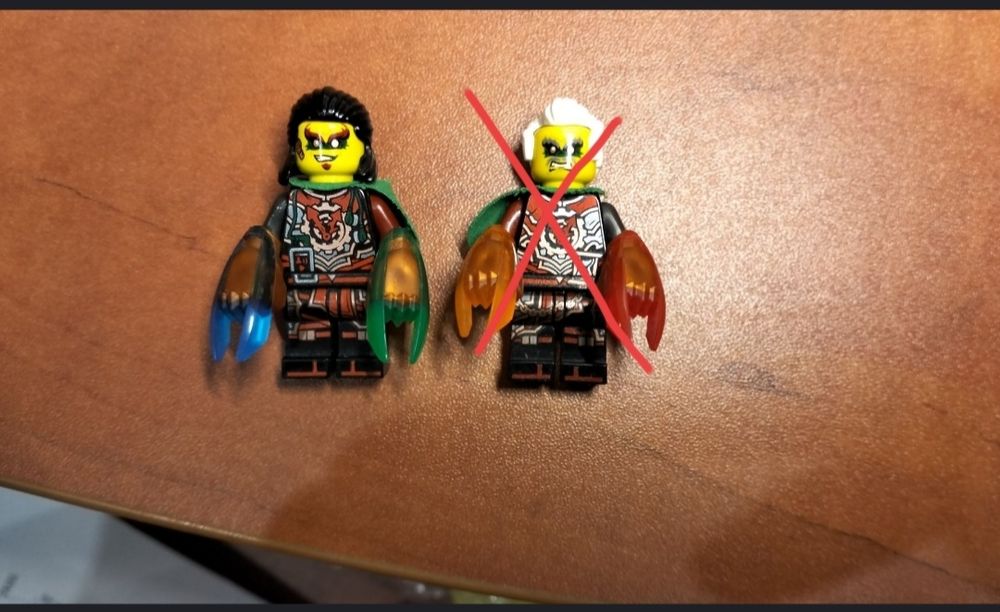Crux and Acronix Lego Ninjago original лего ніндзяго оригінал