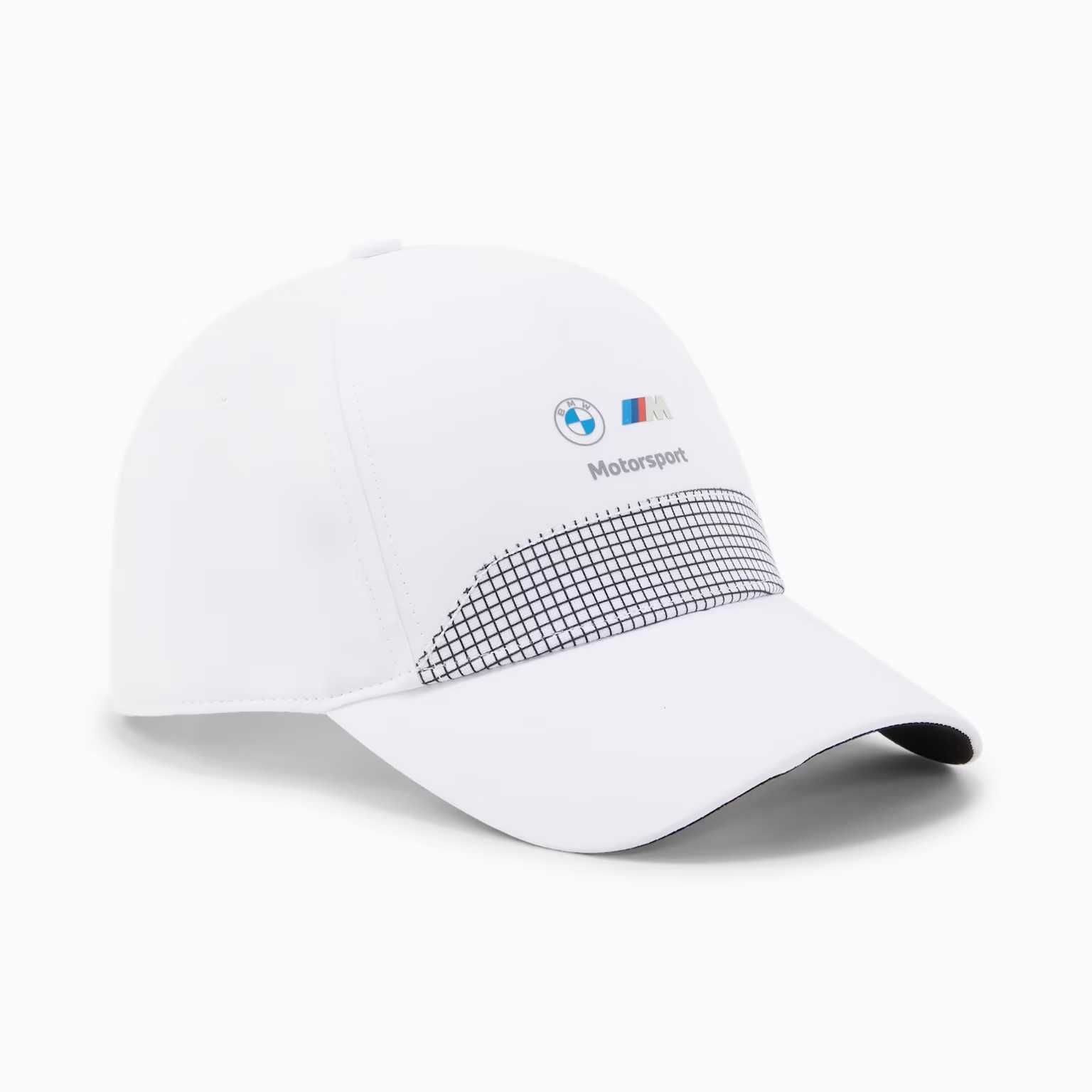 Czapka sportowa z daszkiem Puma BMW MMS biała