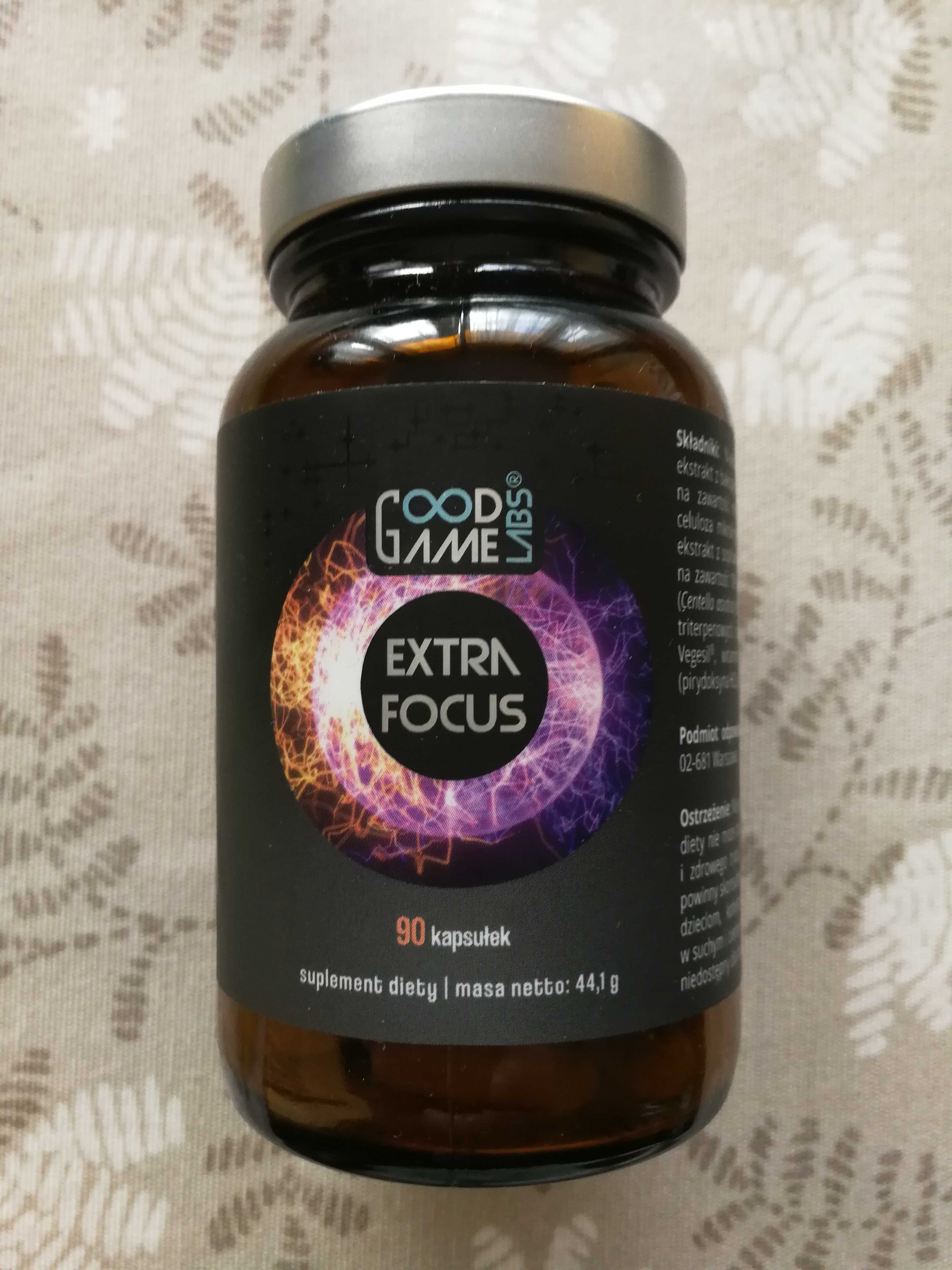 Extra Focus 90 tabletek GOOD GAME LABS
