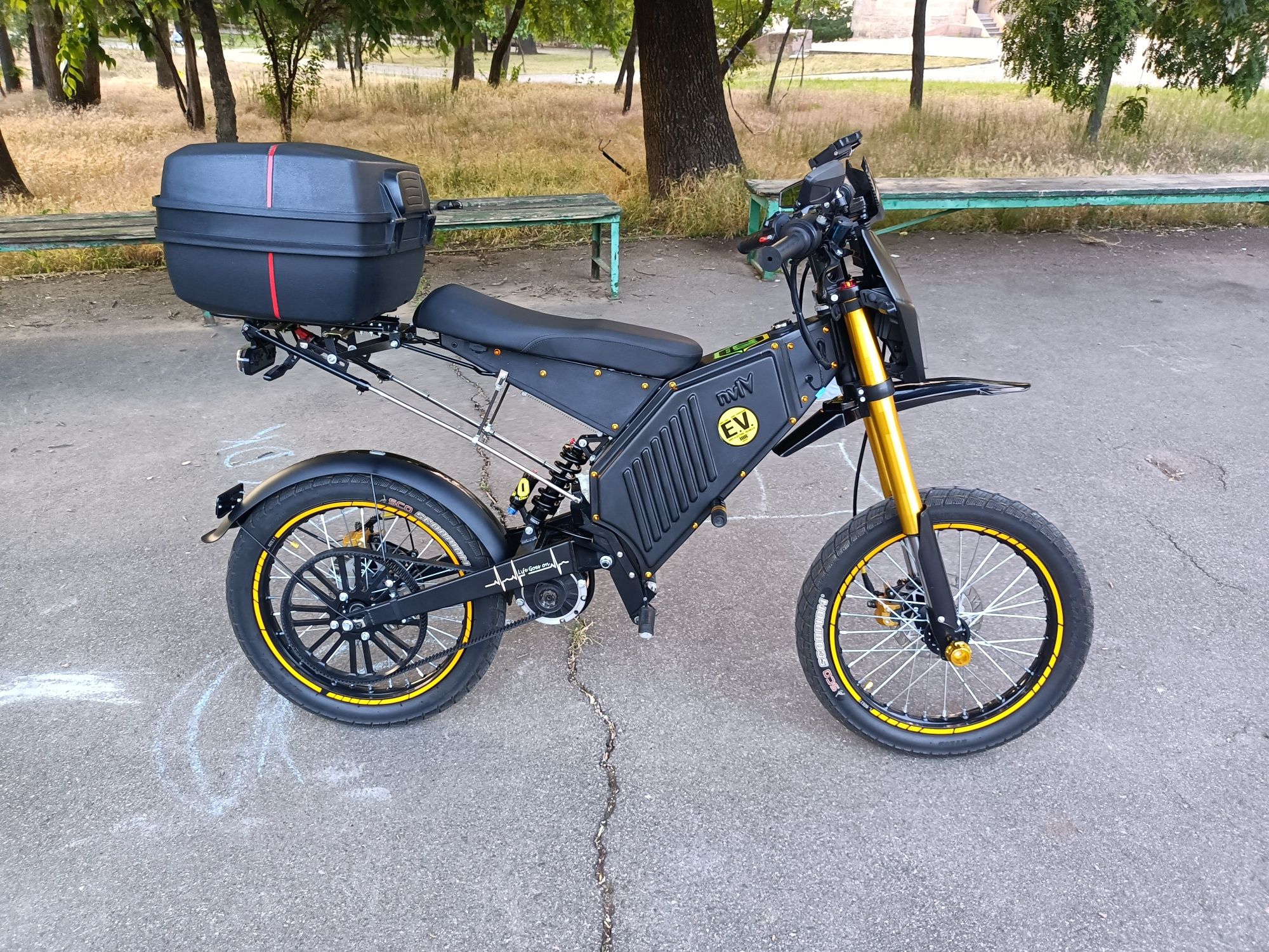 Електробайк Electric Enduro NVL 120 2(7)кВт 30Аг