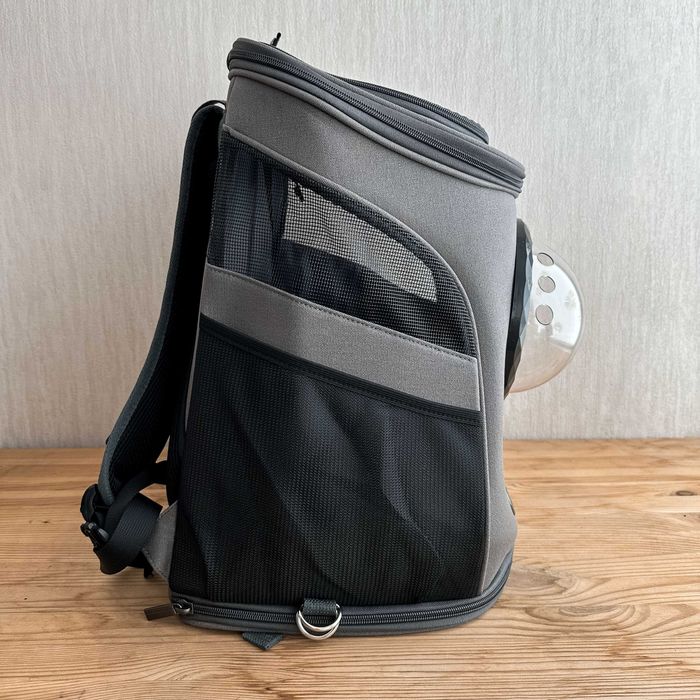 Рюкзак переноска Преміум для кота,собаки з ілюмінатором 29х38х45Зніжка