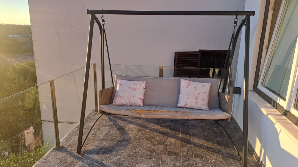 Banco de jardim em ferro