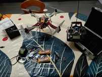 Drone Dji F450 c/3Lipos Naza Lite comando