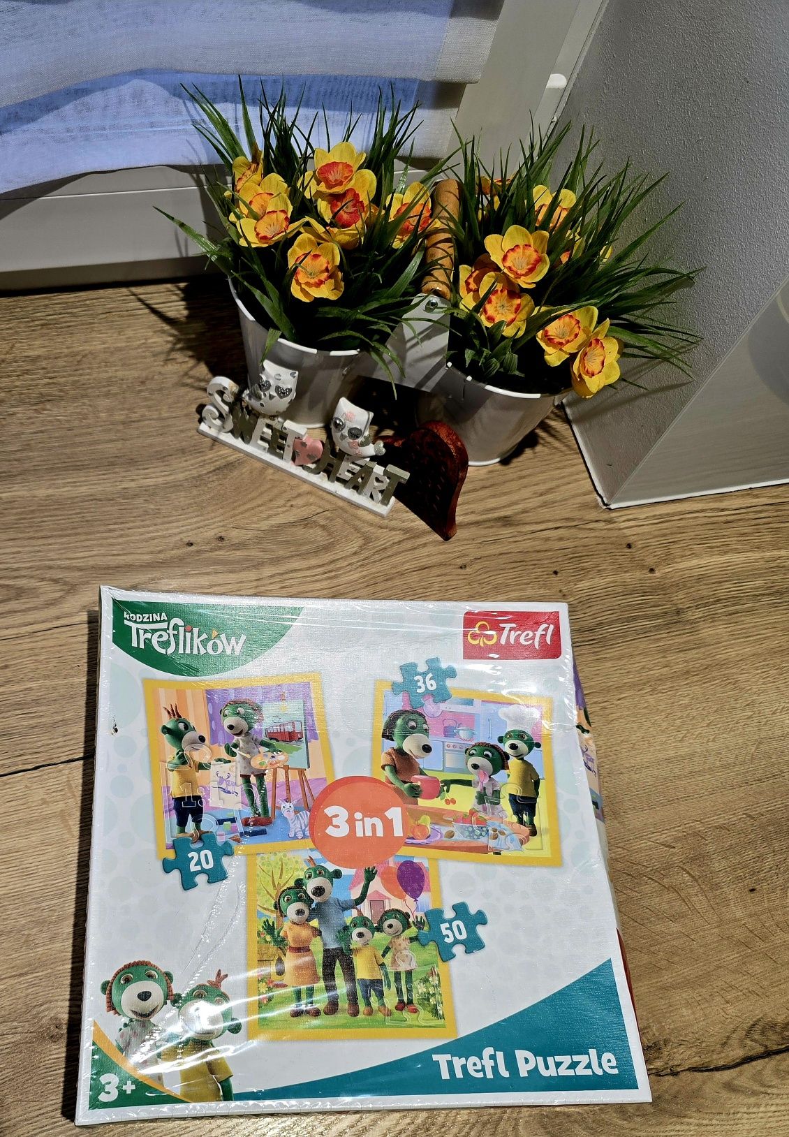 Puzle dziecięce  Nowe Trefl.