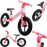 Różowy rowerek biegowy dziecięcy Lenny-05 Jeździk