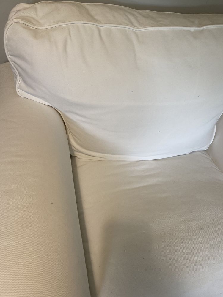 Fotel z ikei biał