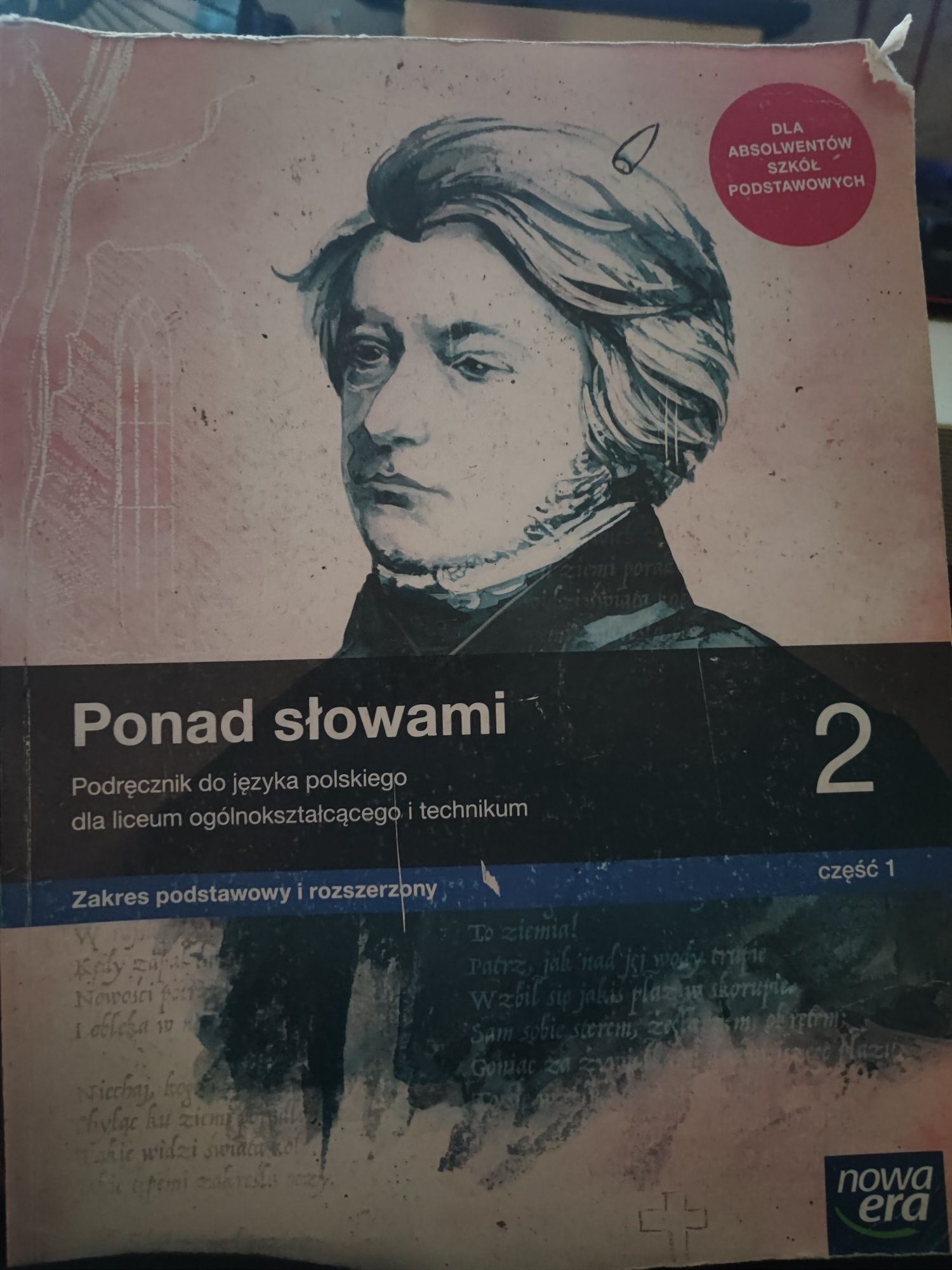 ponad słowami 2 książka do języka polskiego