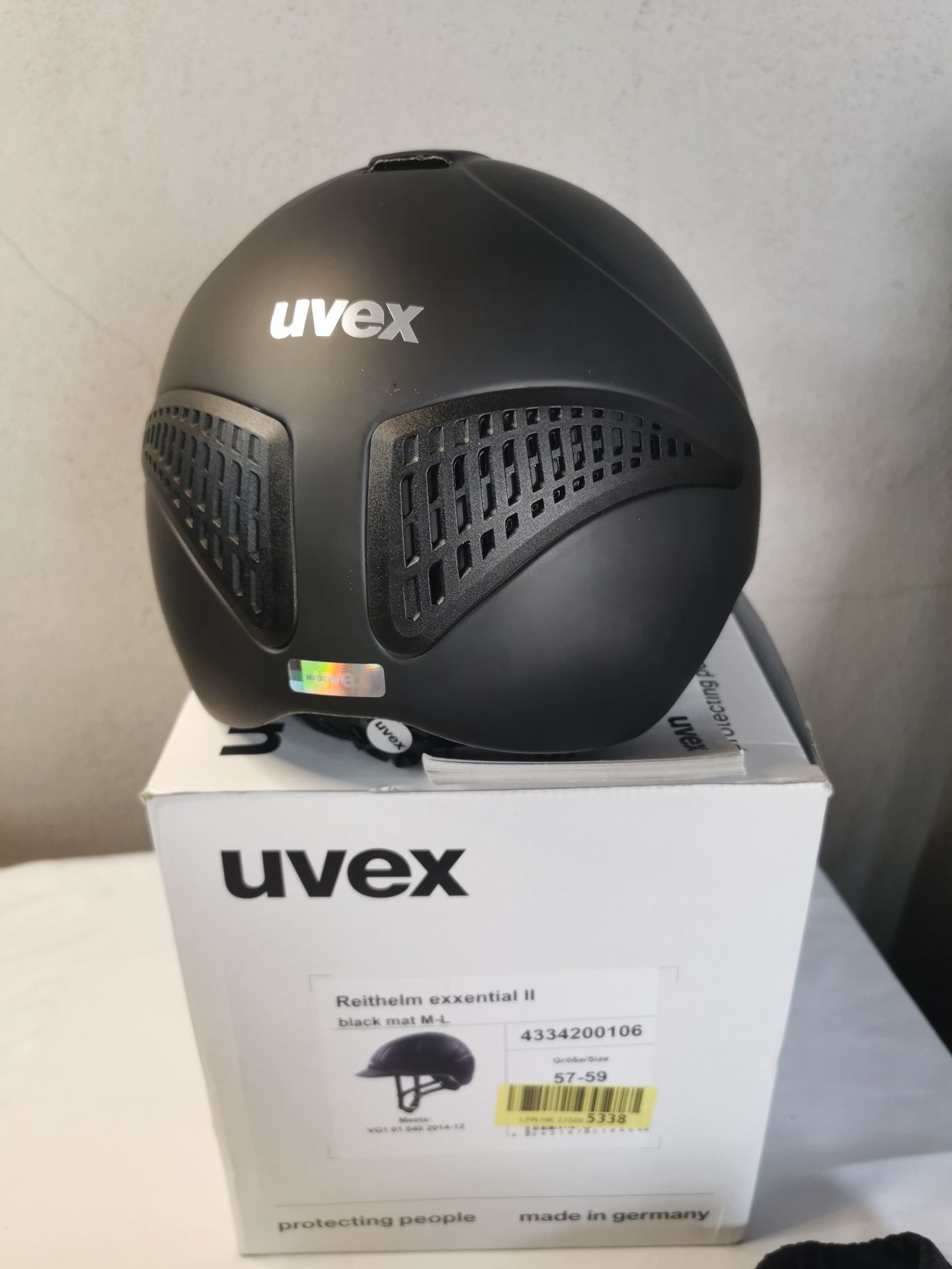 Kask Uvex Reithelm excential II