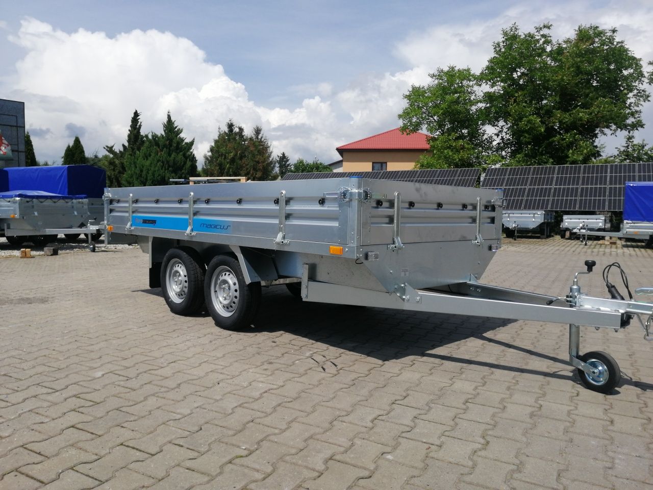 Przyczepa przyczepka Magicus 330x150x35 2 osie