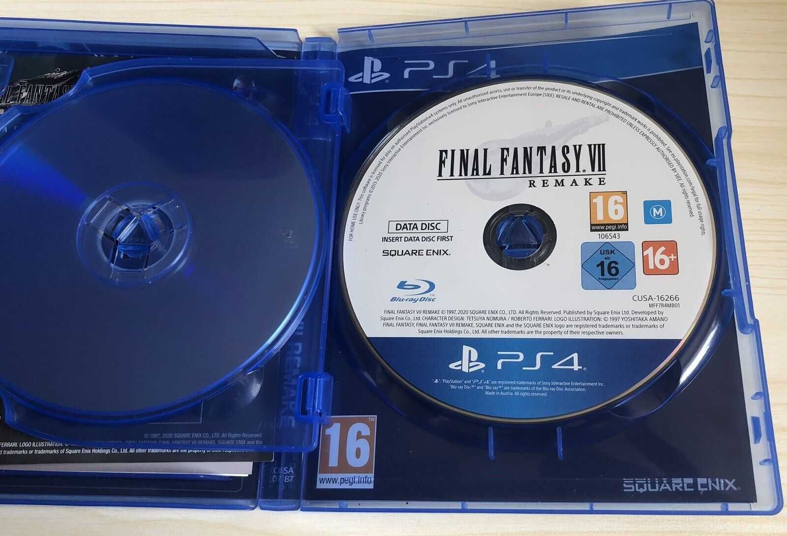 Final Fantasy VII Remake PS4