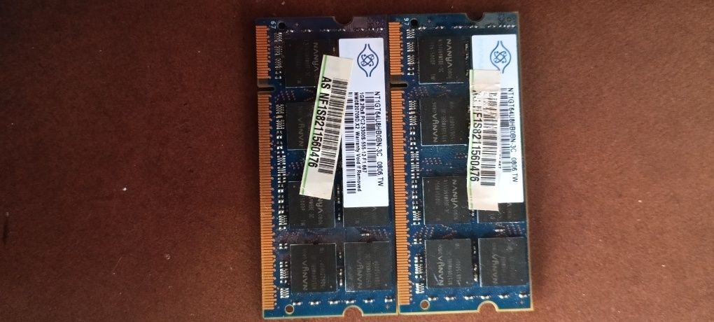 Пам'ять ram ddr2 nanya nt1gt64u8hb0bn-3c 1 gb