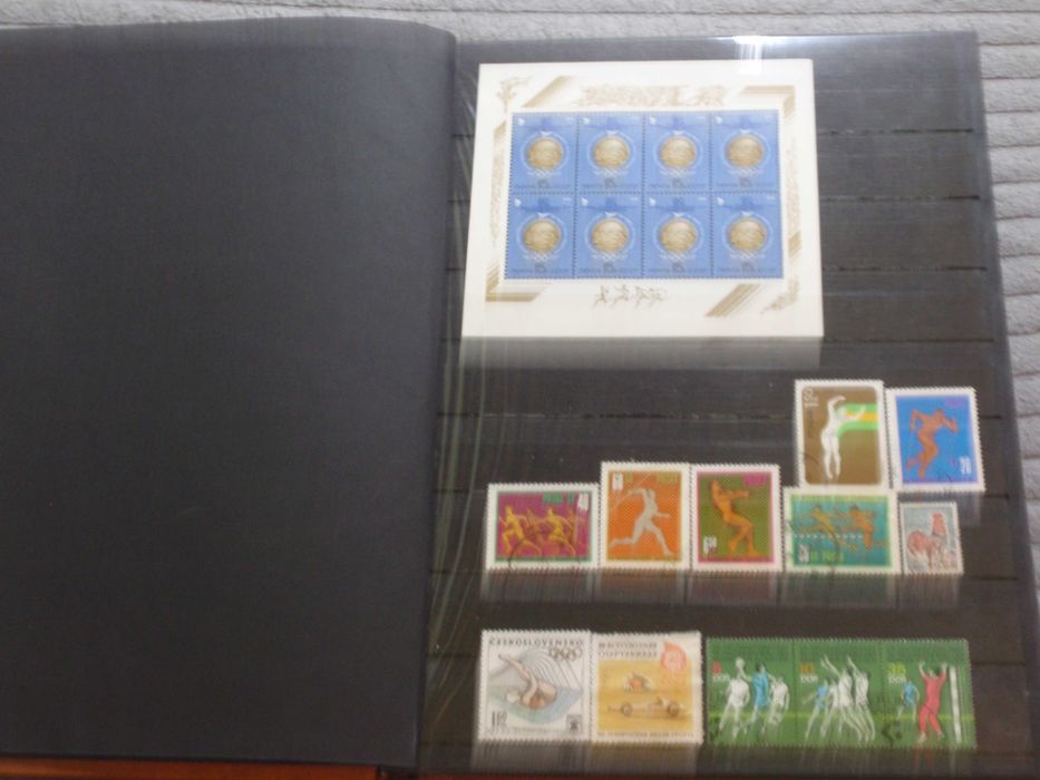 альбом с марками спорт