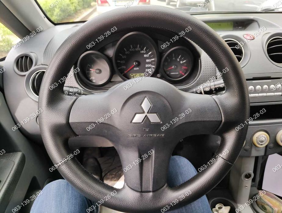 Mitsubishi Lancer Colt Оплетка чехол на руль Лансер Кольт Кожа Каучук