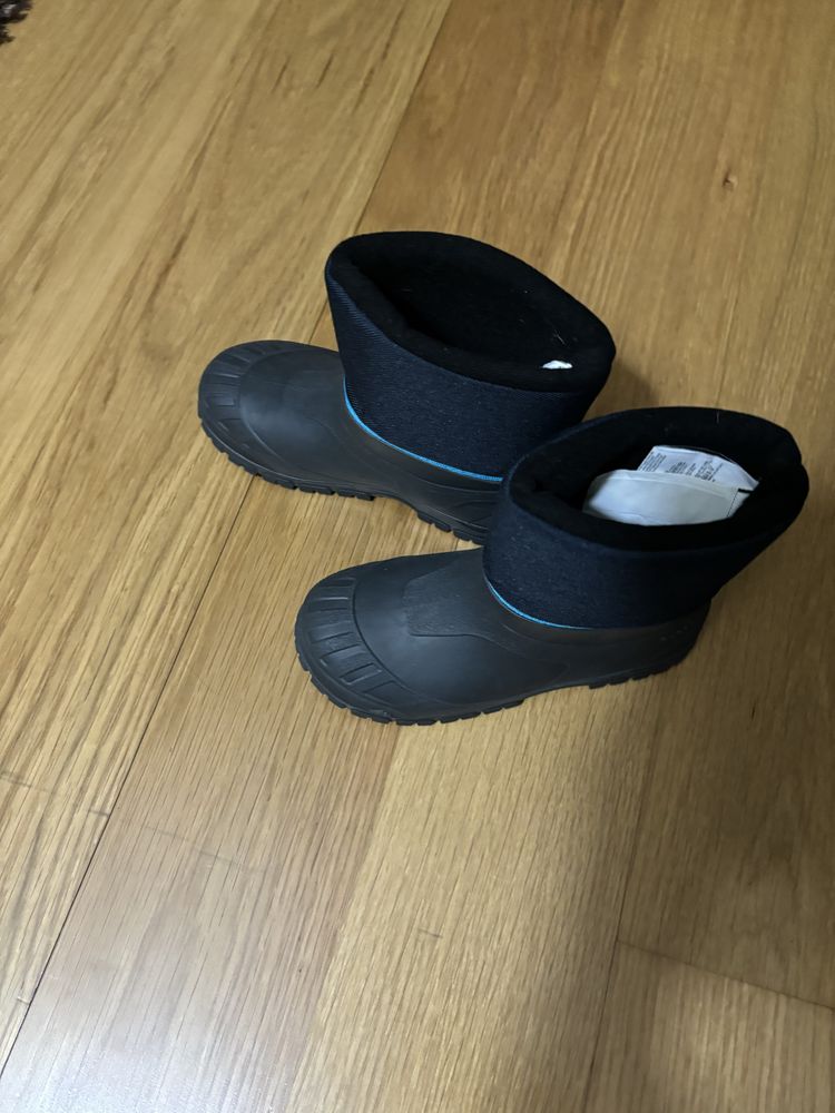 Botas Caminhada com Tempo Frio/Neve Quentes Impermeáveis Criança