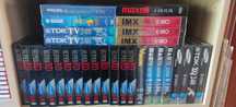 Czyste VHS 29 szt B&S, TDK, Emtec, BASF ,Philips,Maxell,Samsung_WAWA